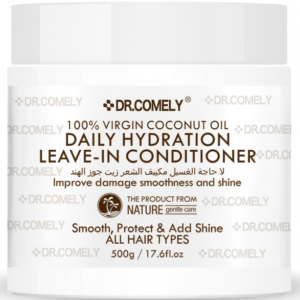 DR.COMELY 100% Virgin Coconut Oil Daily Hydration Leave-In Conditioner - 500g