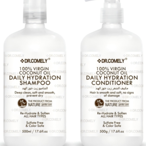 DR.COMELY 100% Virgin Coconut Oil Daily Hydration Shampoo - 500ml