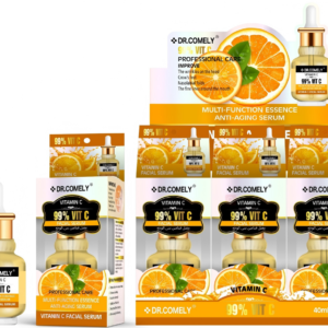 DR.COMELY 99% Vit C Face Serum | Brightening & Anti-Wrinkle Multi-Function Essence (40ml)